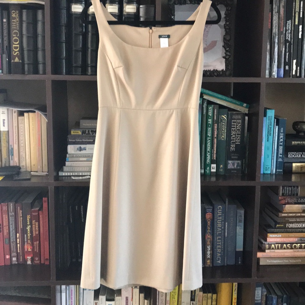 J.Crew Petite sleeveless sheath dress.